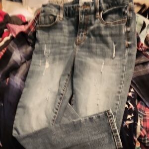 Studio Blue Distressed Skinny Jeans